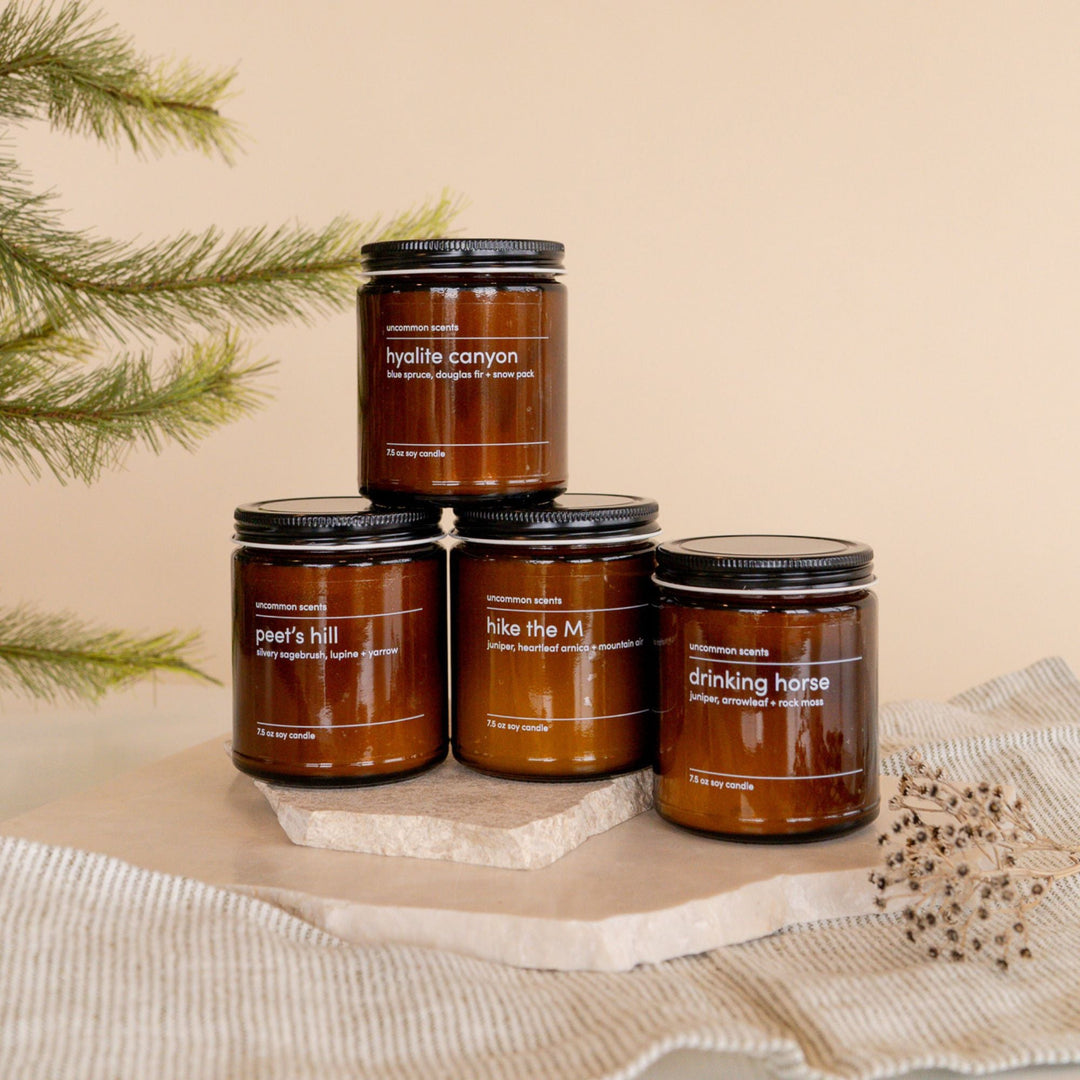 Candles Inspired by Local Bozeman Trails - Heyday