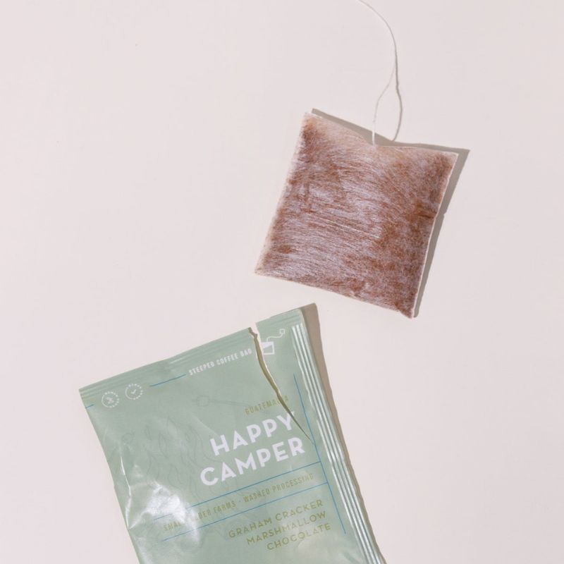 Happy Camper single serve coffee at Heyday