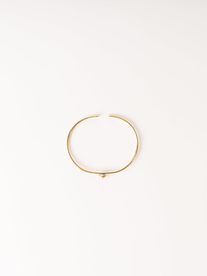 4mm Hyalite Pearl Stacker Cuff - Heyday