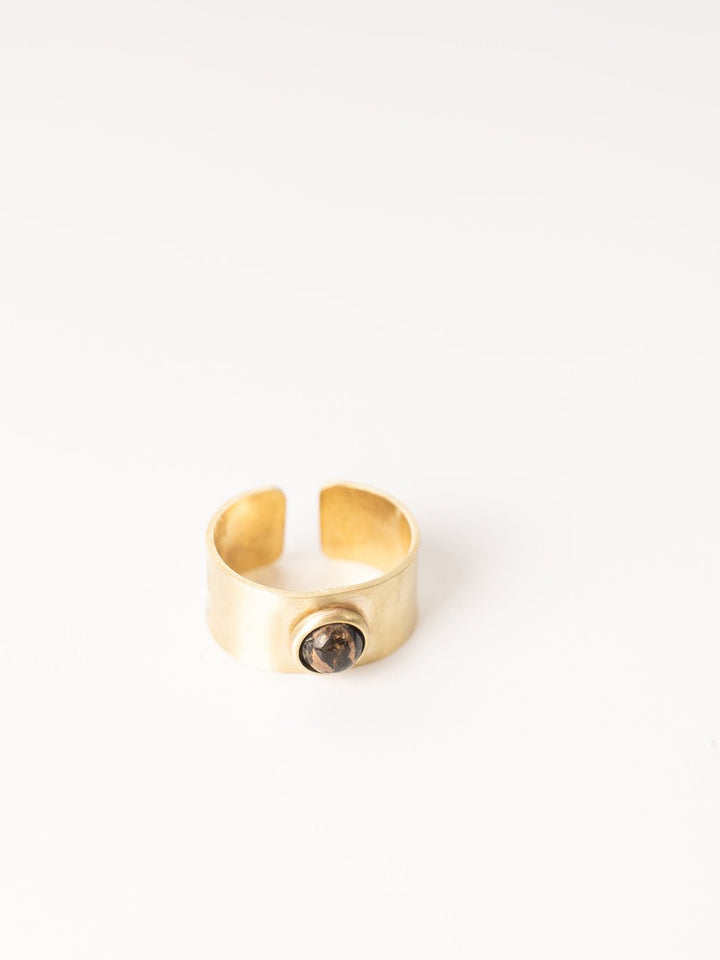 6mm Copper Obsidian Nile Ring - Heyday