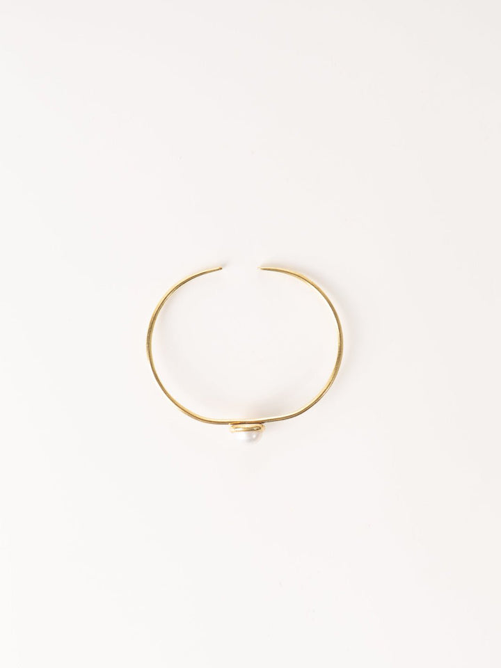 8mm Hyalite Pearl Stacker Cuff - Heyday