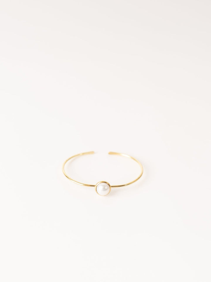 8mm Hyalite Pearl Stacker Cuff - Heyday