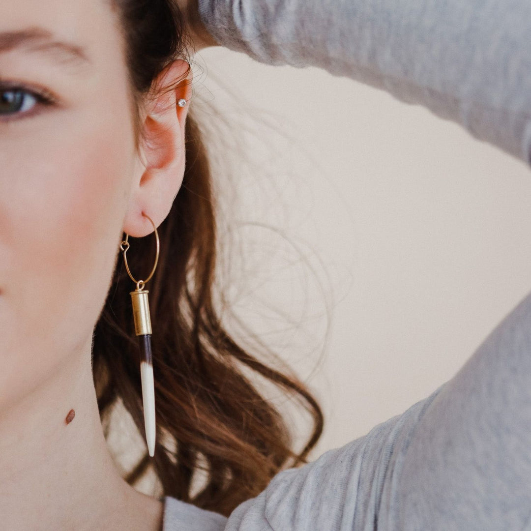 Commonform quill earrings at Heyday Bozeman