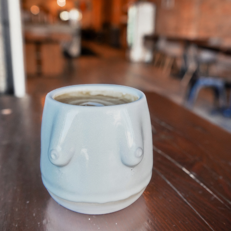Boob Candle Mug