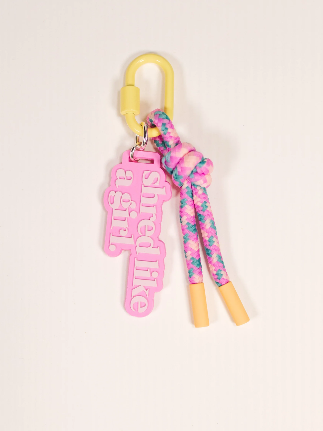Ski Like a Girl Barbie Shred Bag Charm
