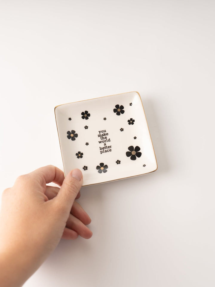 A Better Place Small Square Dish - Heyday