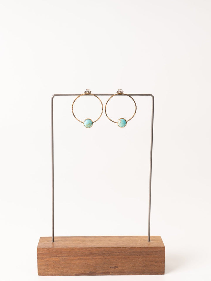 Astro Stud Turquoise Earrings - Heyday