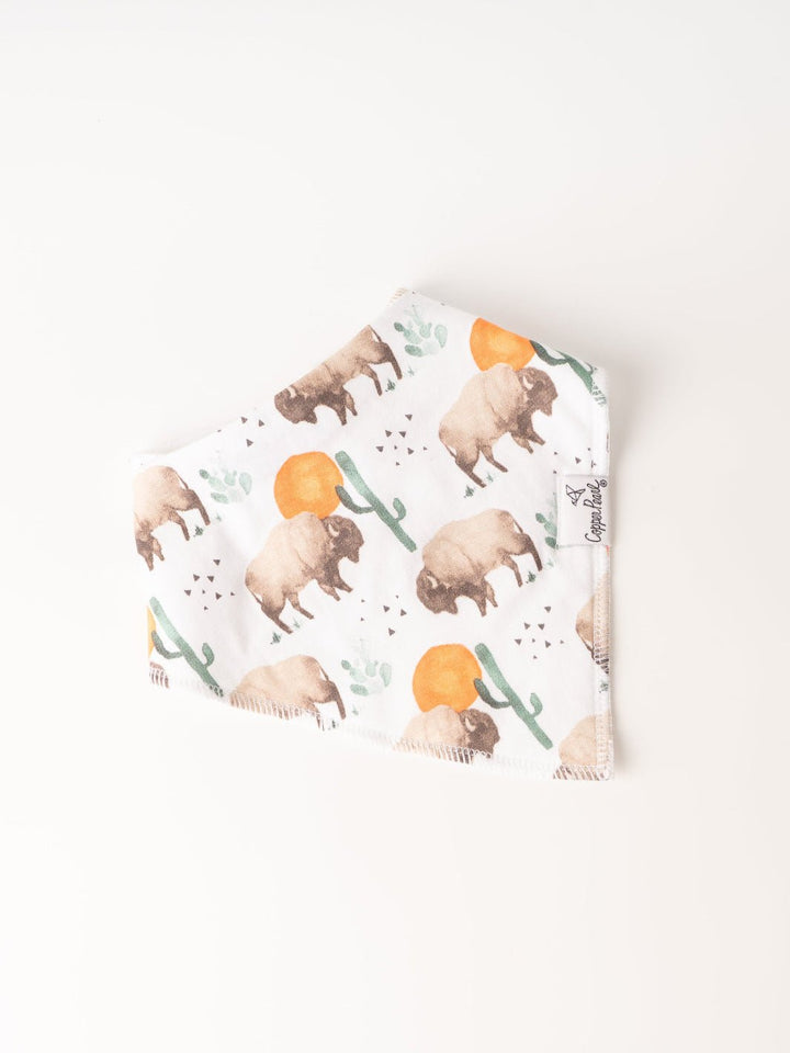 Bison Bandana Bib Set - Heyday