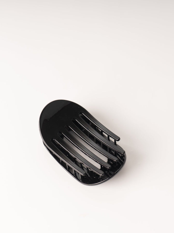 Black Round Large Claw Flat Clip - Heyday