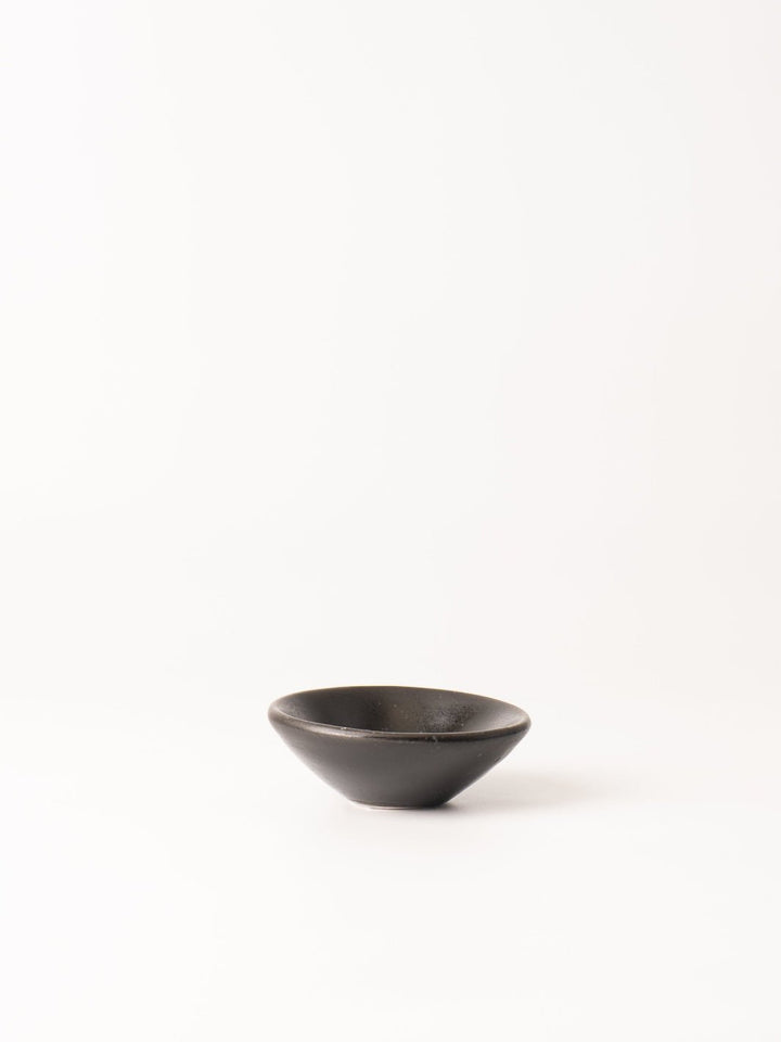 Black Stoneware Pinch Bowl - Heyday