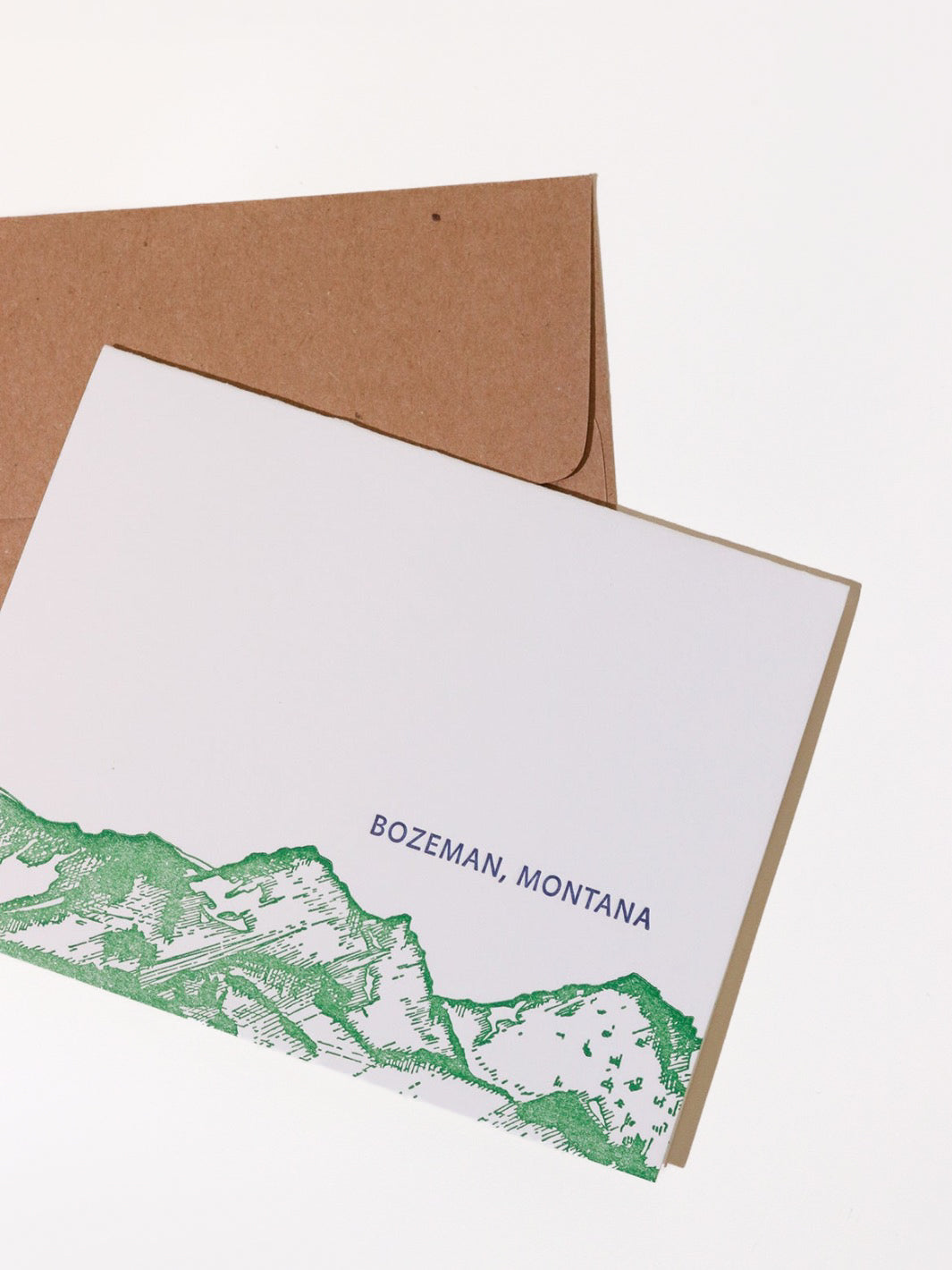 Bozeman Mountains Card
