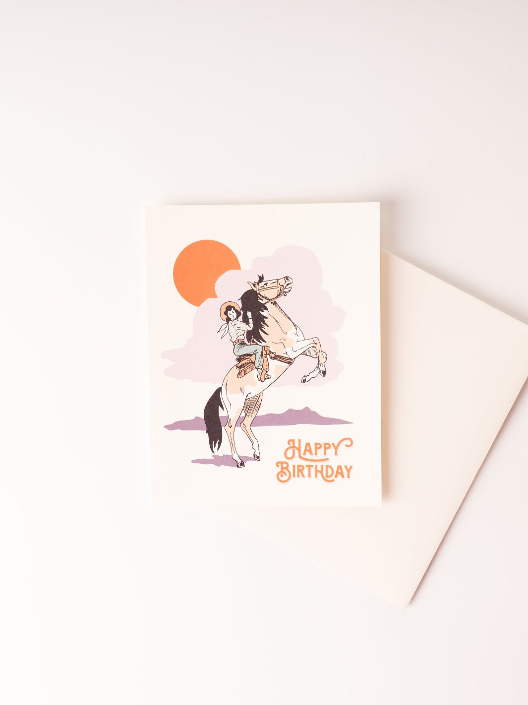 Cowgirl Birthday Card - Heyday