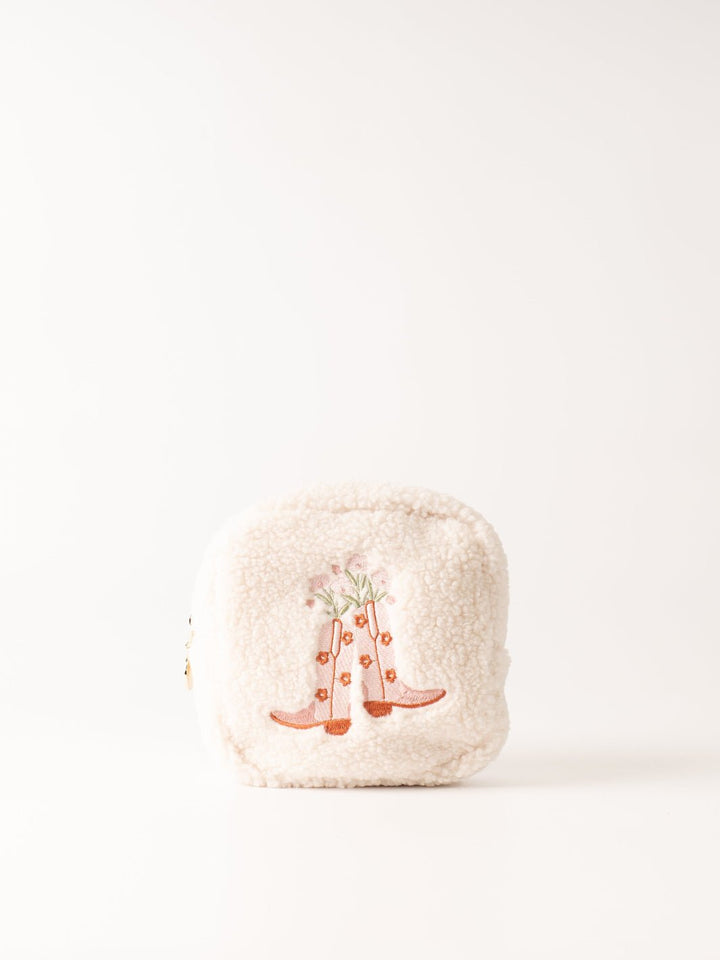 Cowgirl Boots Teddy Pouch - Heyday