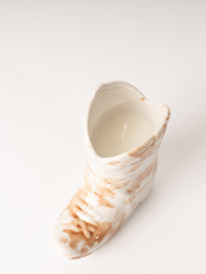 Desert Peach Cowboy Boot Candle - Heyday