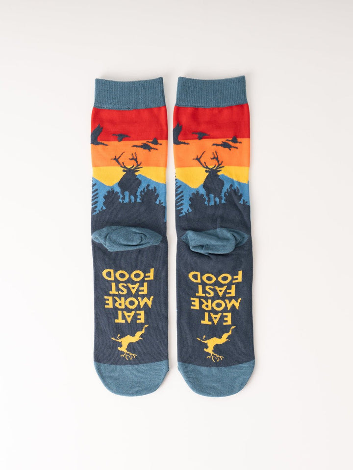 Eat More Fast Food Socks - Heyday