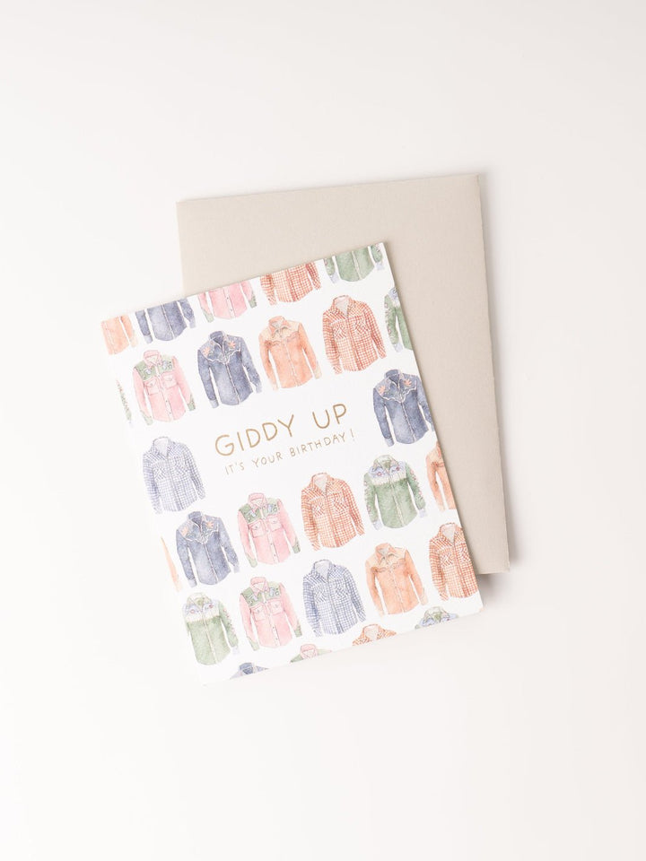 Giddy Up Birthday Card - Heyday