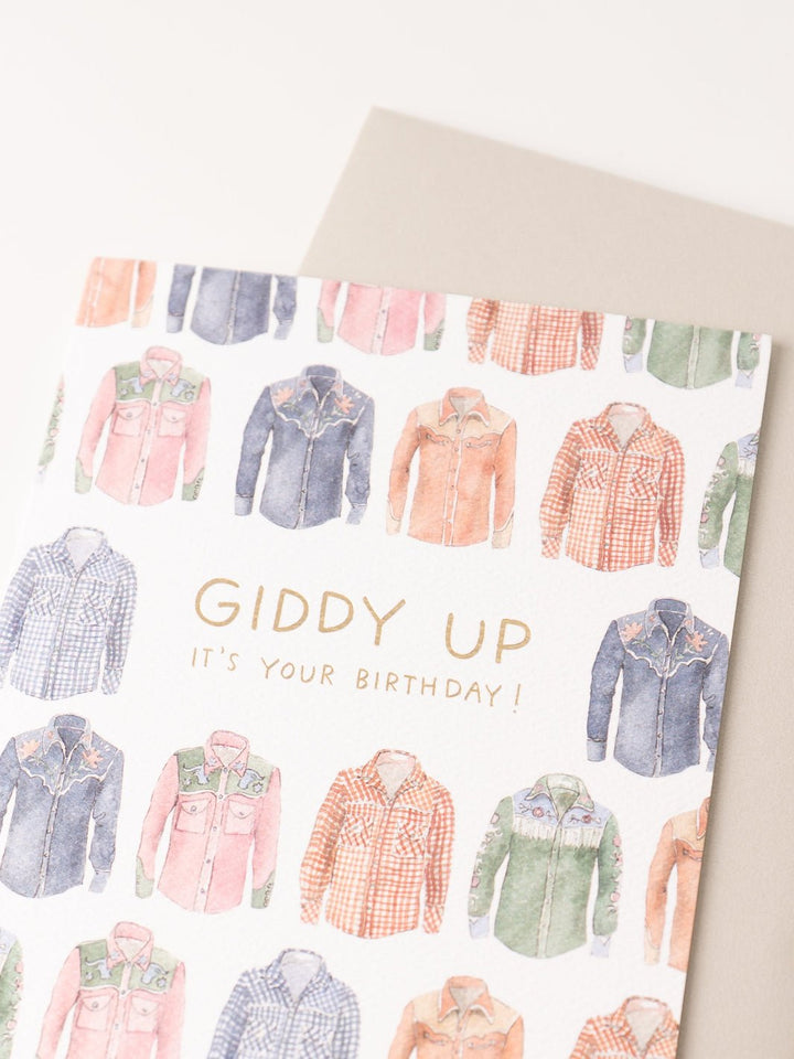 Giddy Up Birthday Card - Heyday