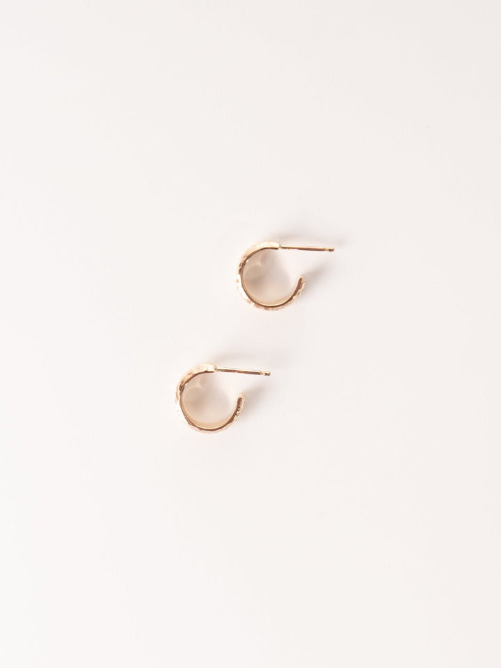 Gold Baby Flora Hoops - Heyday
