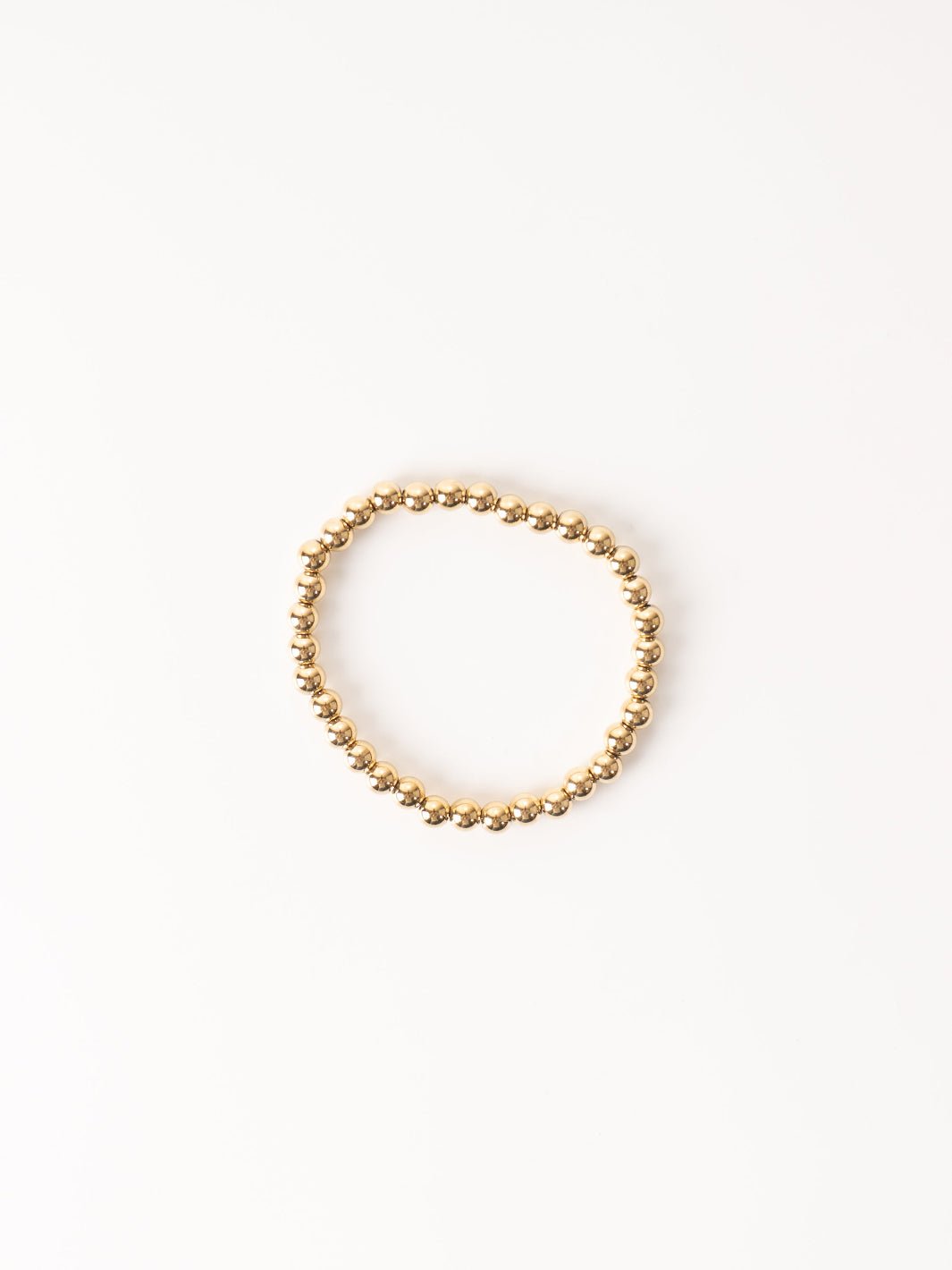 Gold Ball Stacking Bracelet - 4mm - Heyday