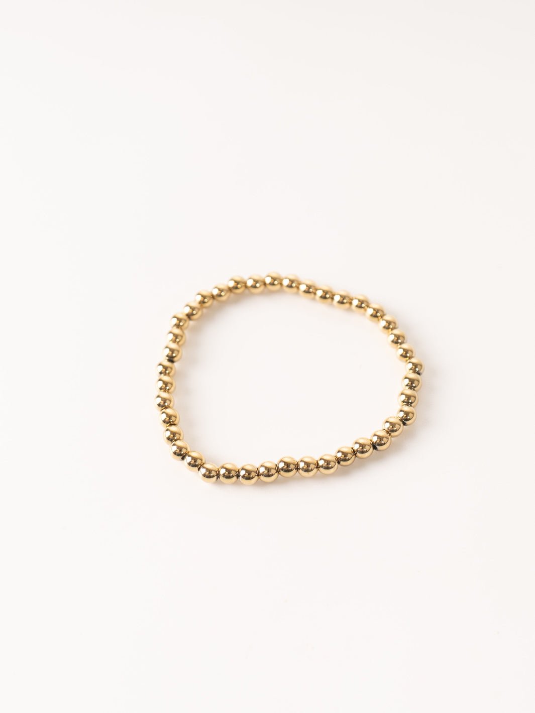 Gold Ball Stacking Bracelet - 5mm - Heyday
