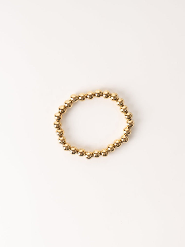 Gold Ball Stacking Bracelet - 6mm - Heyday