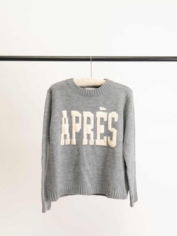 Gray Après Ski Sweater - Heyday