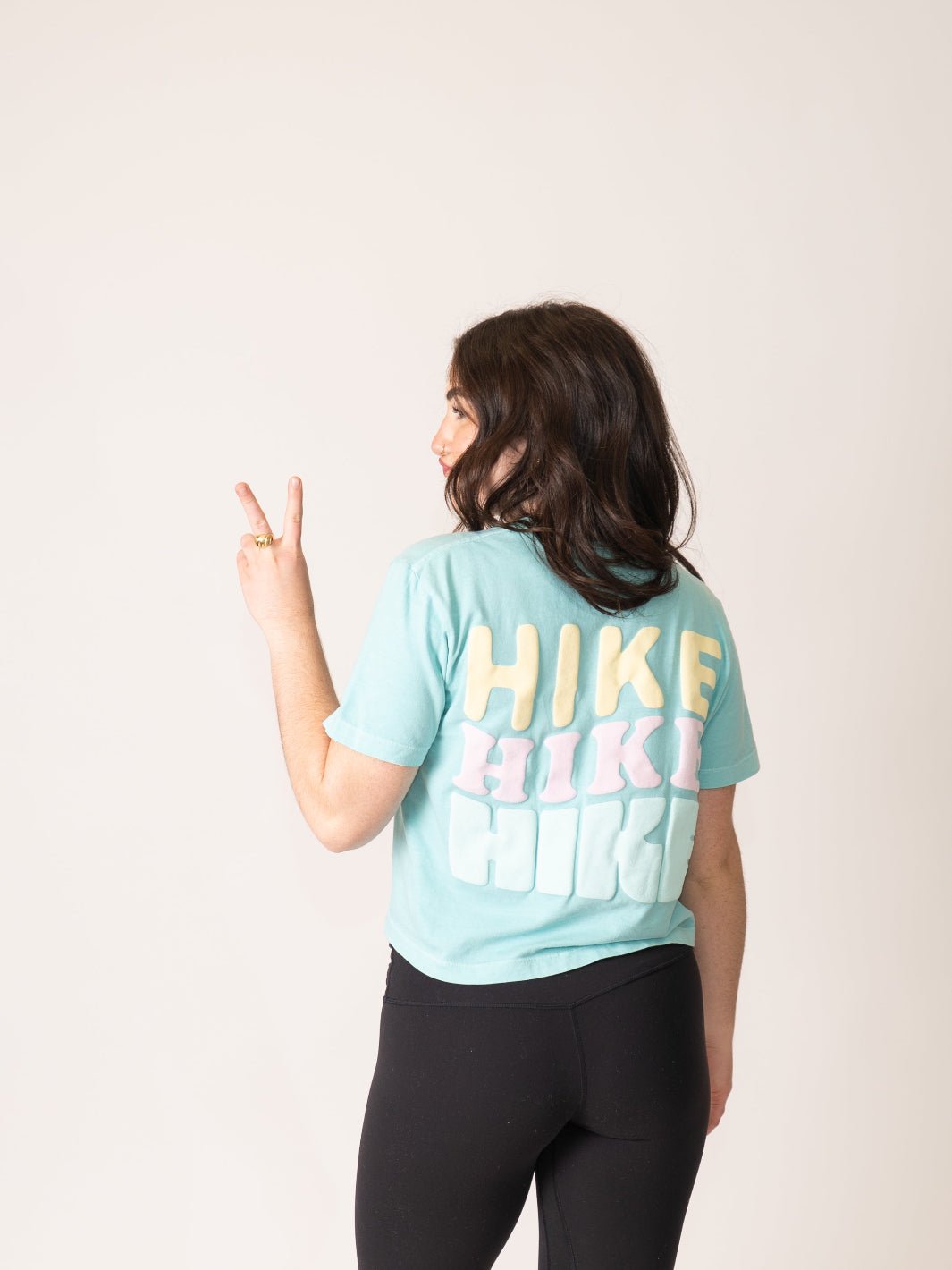 Hike Like a Girl™ Chalky Mint Puff Hike Short Sleeve Tee - Heyday