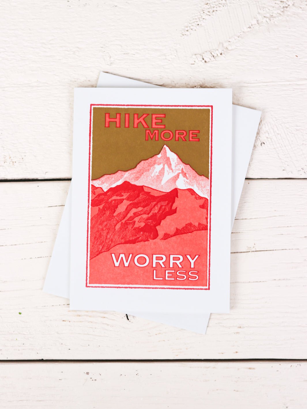 Hike More Worry Less Card - Heyday