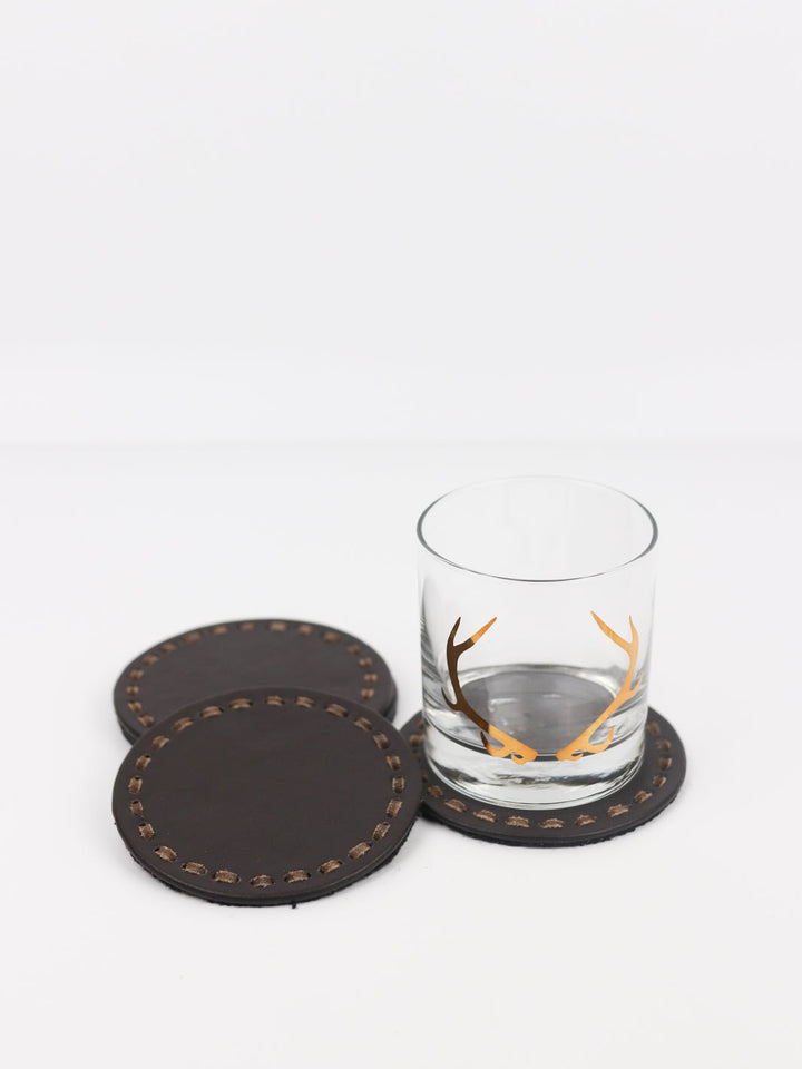 Leather Coaster Set - Heyday