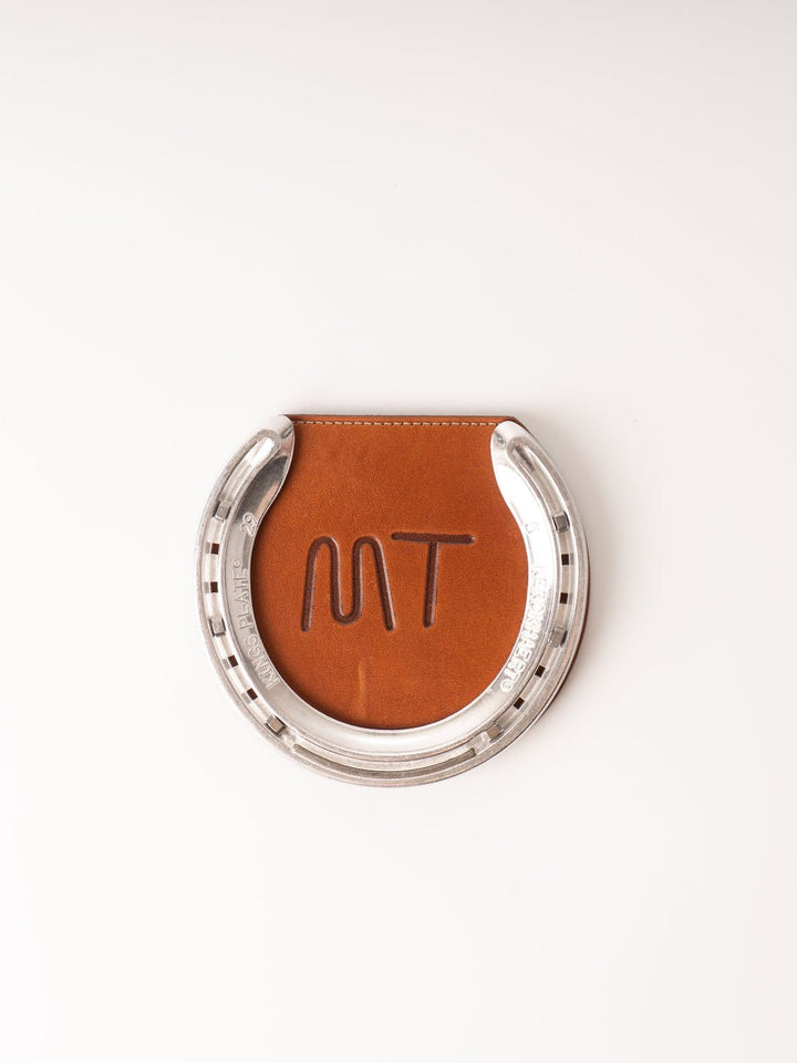 Leather MT Horseshoe Coaster - Heyday