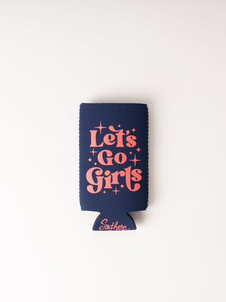 Let's Go Girls Slim Can Koozie - Heyday