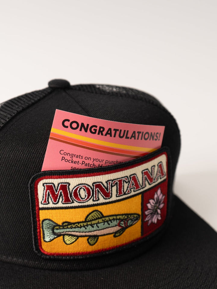 Montana Fish Pocket Patch Hat - Heyday