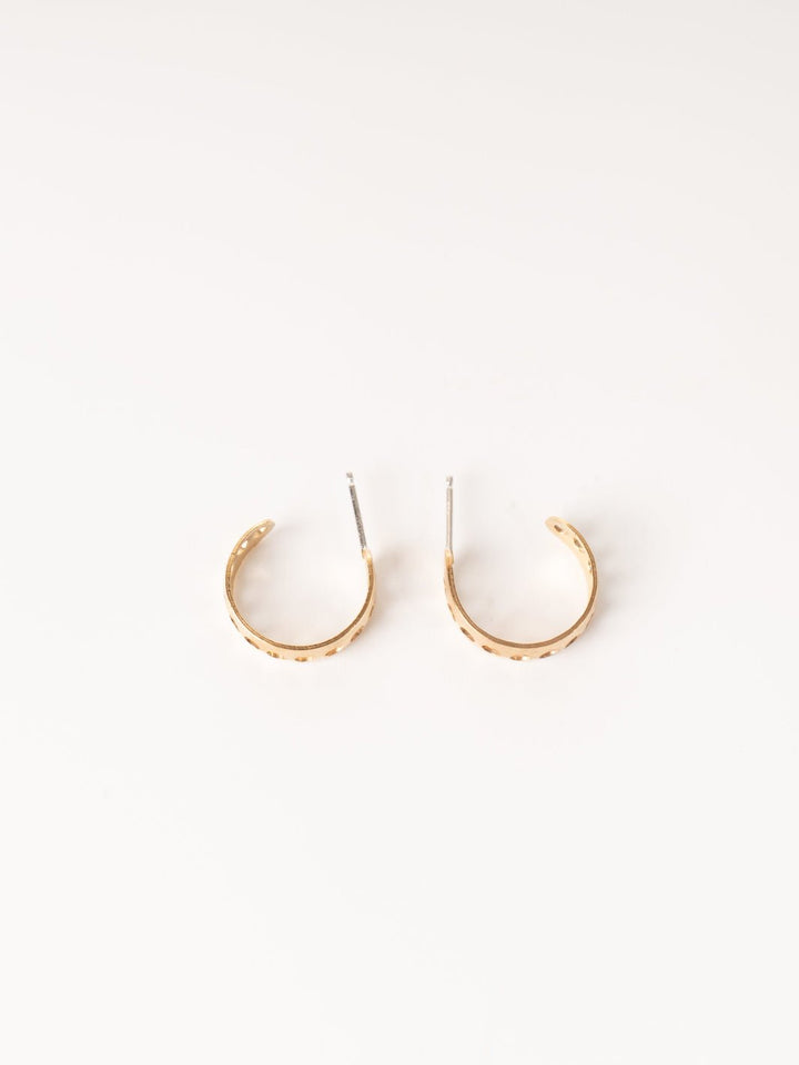 Notch Hoop Earrings - Heyday