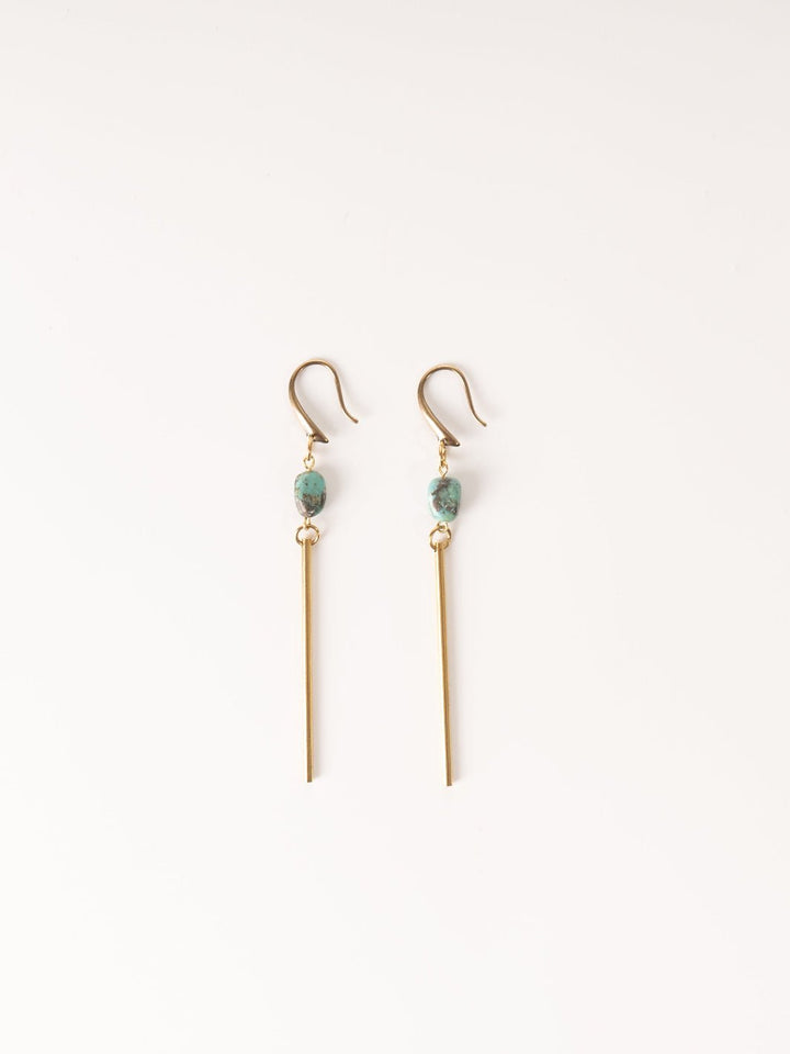 Passerine Turquoise Earrings - Heyday
