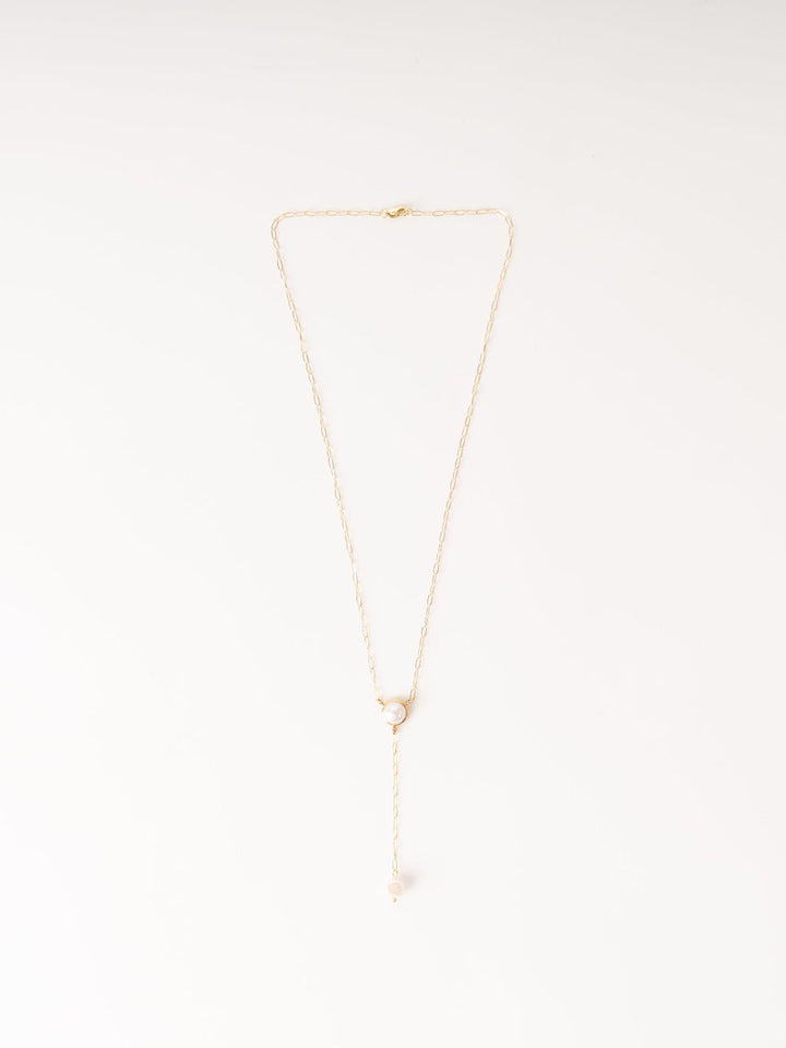 Pearl Lariat Necklace - Heyday