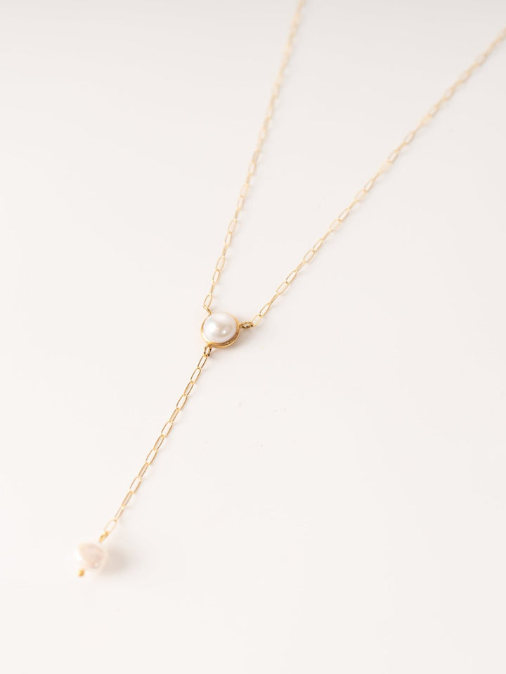 Pearl Lariat Necklace - Heyday