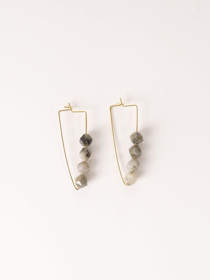 River Labradorite Earrings - Heyday