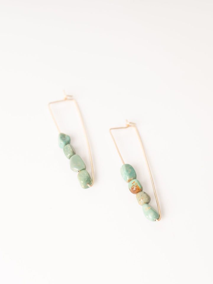 River Turquoise Earrings - Heyday
