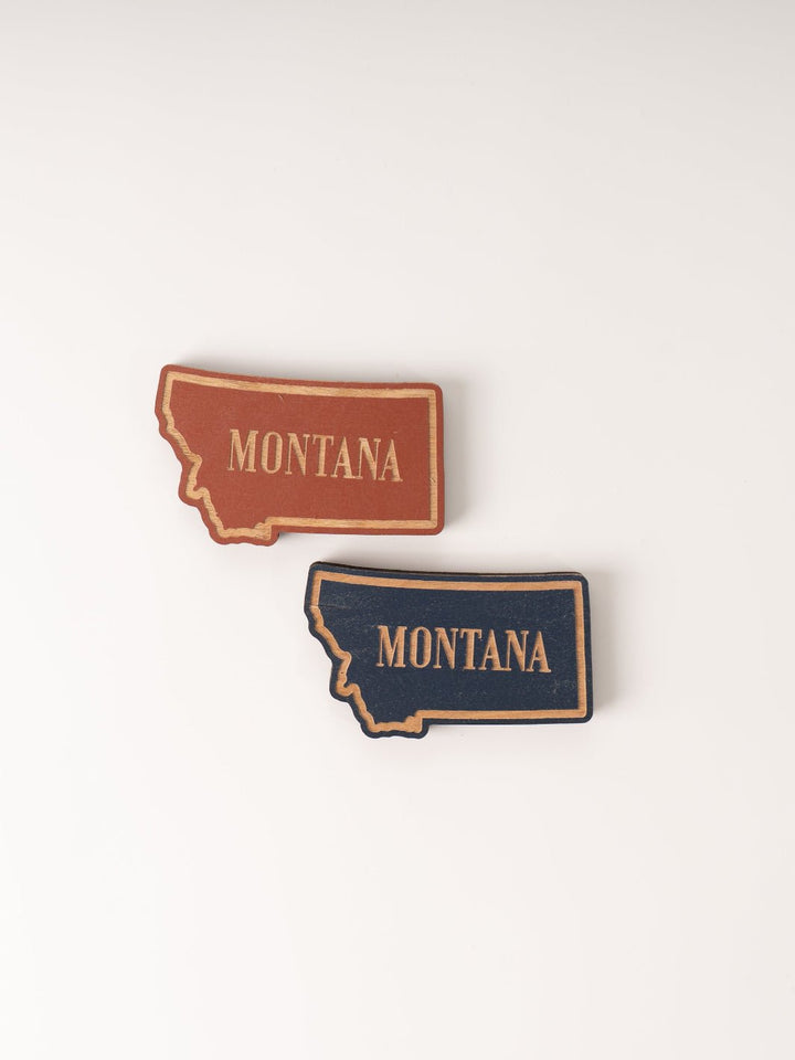 Rust Montana Wood Magnet - Heyday