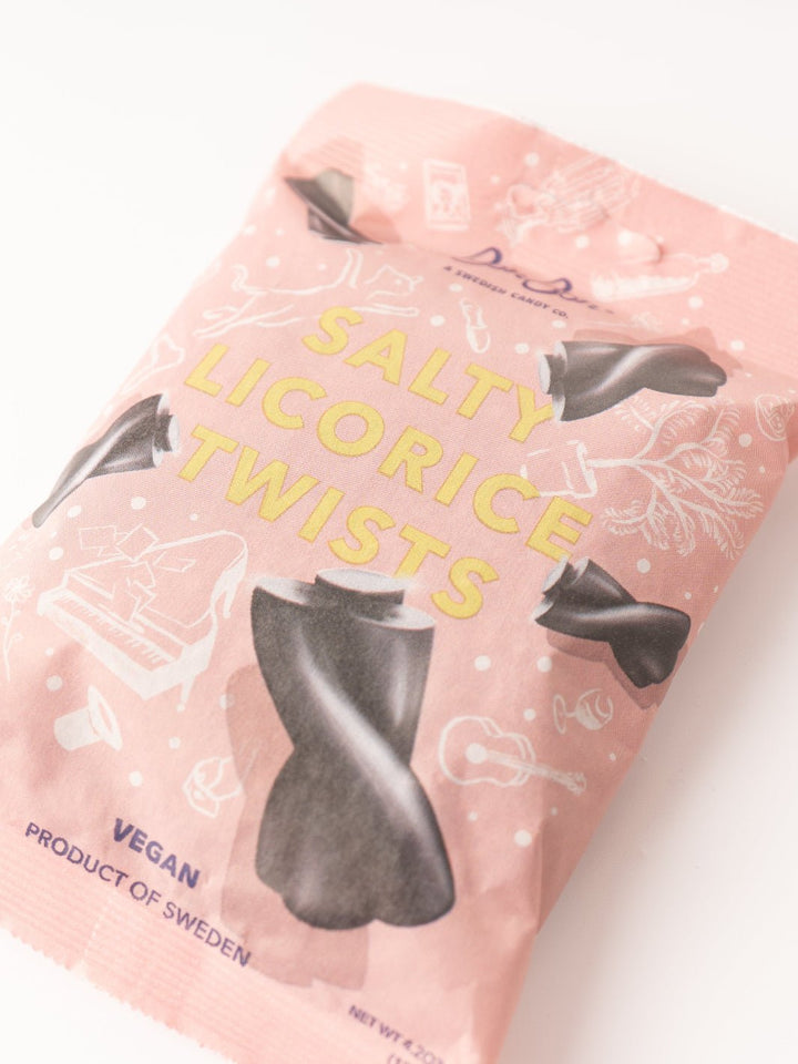 Salty Licorice Twist Swedish Candy - Heyday