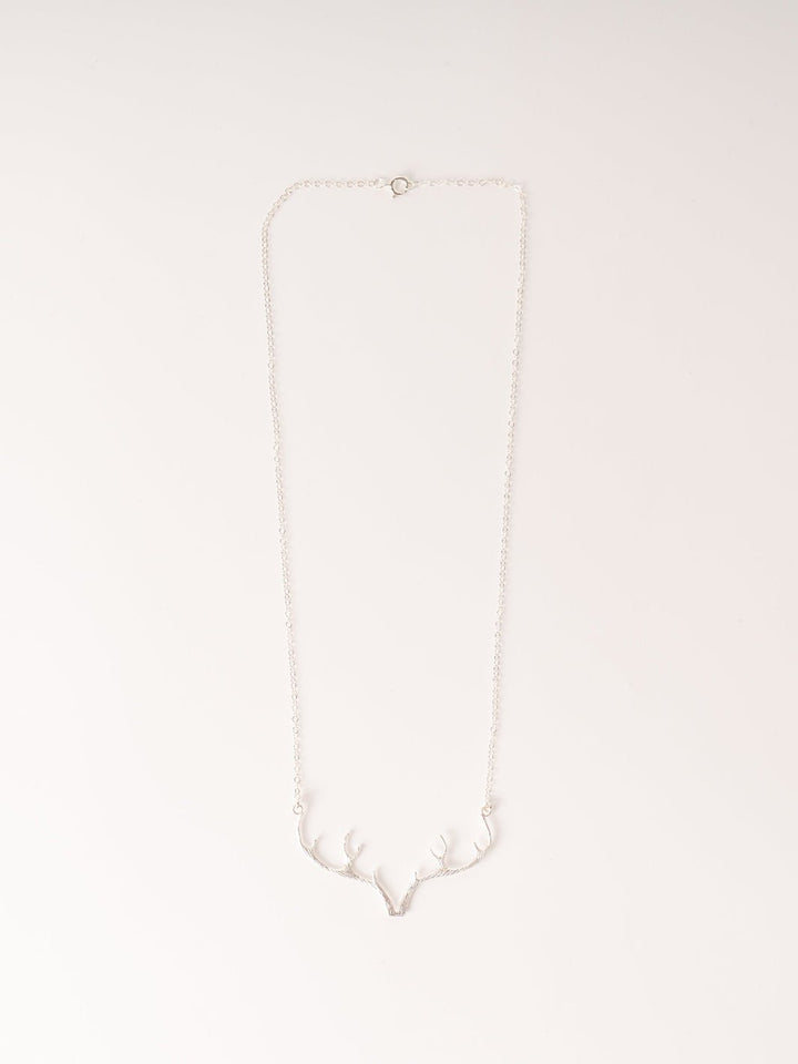 Silver Antler Necklace - Heyday