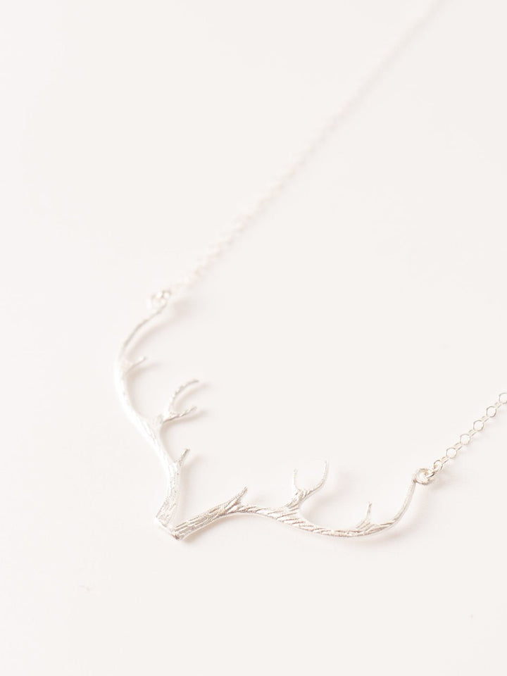 Silver Antler Necklace - Heyday