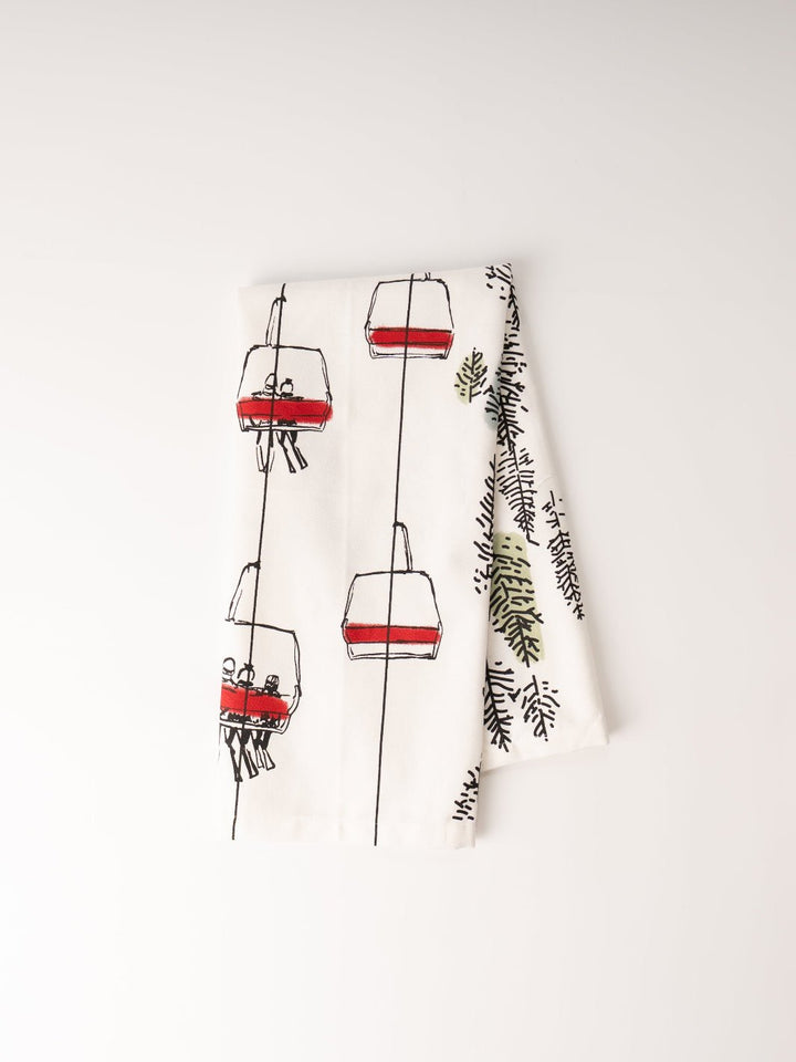 Ski Lift Dishtowel Set - Heyday