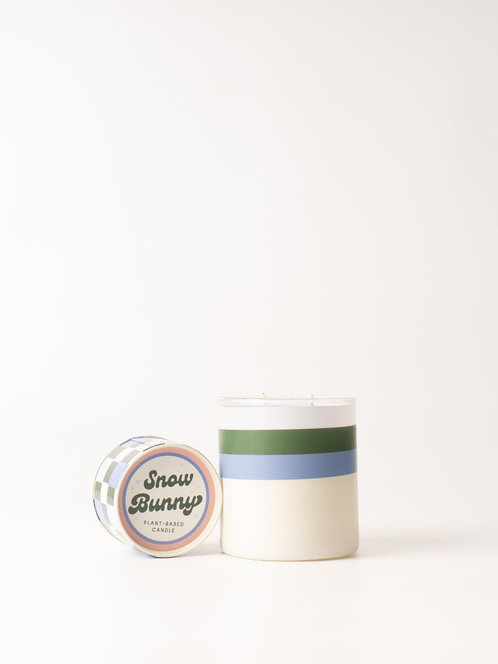 Snow Bunny Glass Candle - Heyday