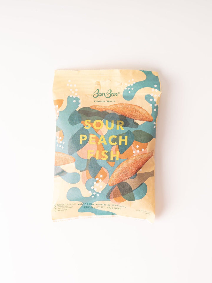 Sour Peach Swedish Candy - Heyday
