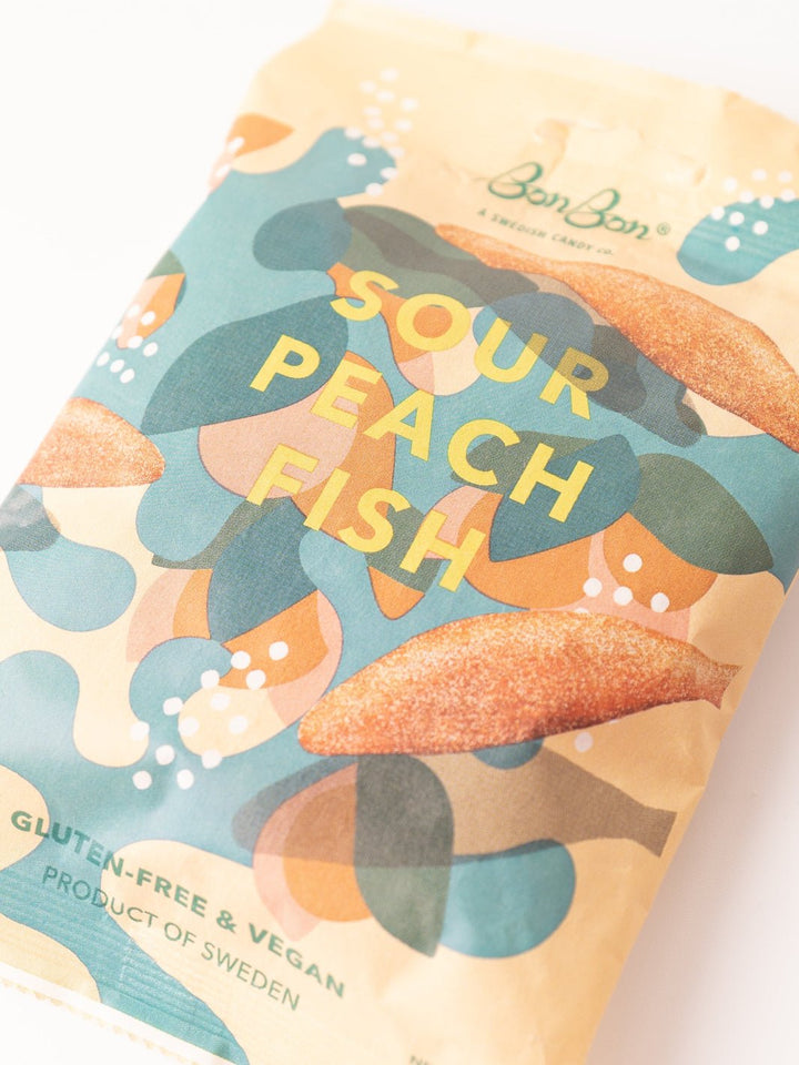 Sour Peach Swedish Candy - Heyday
