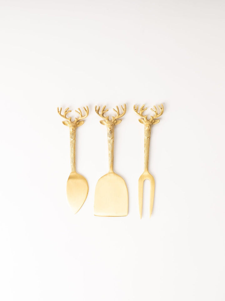 Stag Cheese Knives - Heyday