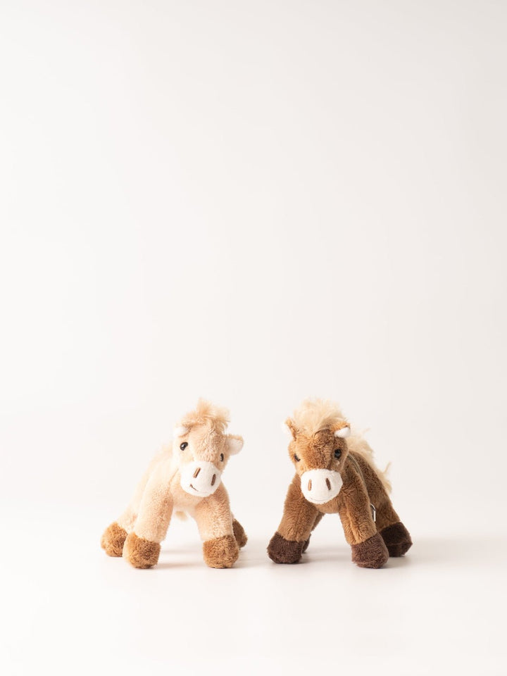 Tan Key Ring Pony Charm - Heyday
