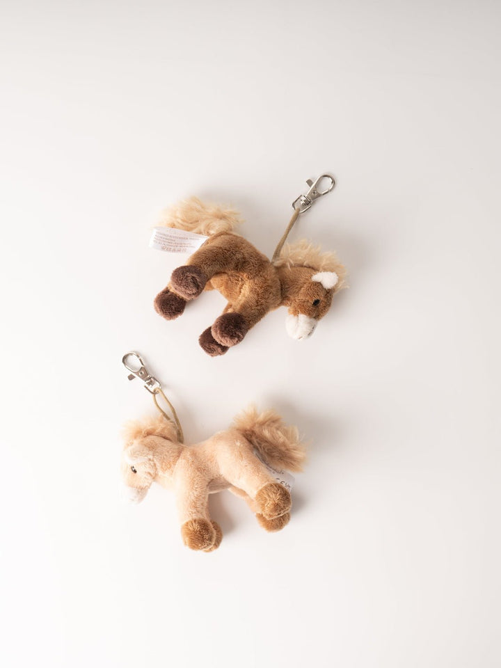 Tan Key Ring Pony Charm - Heyday