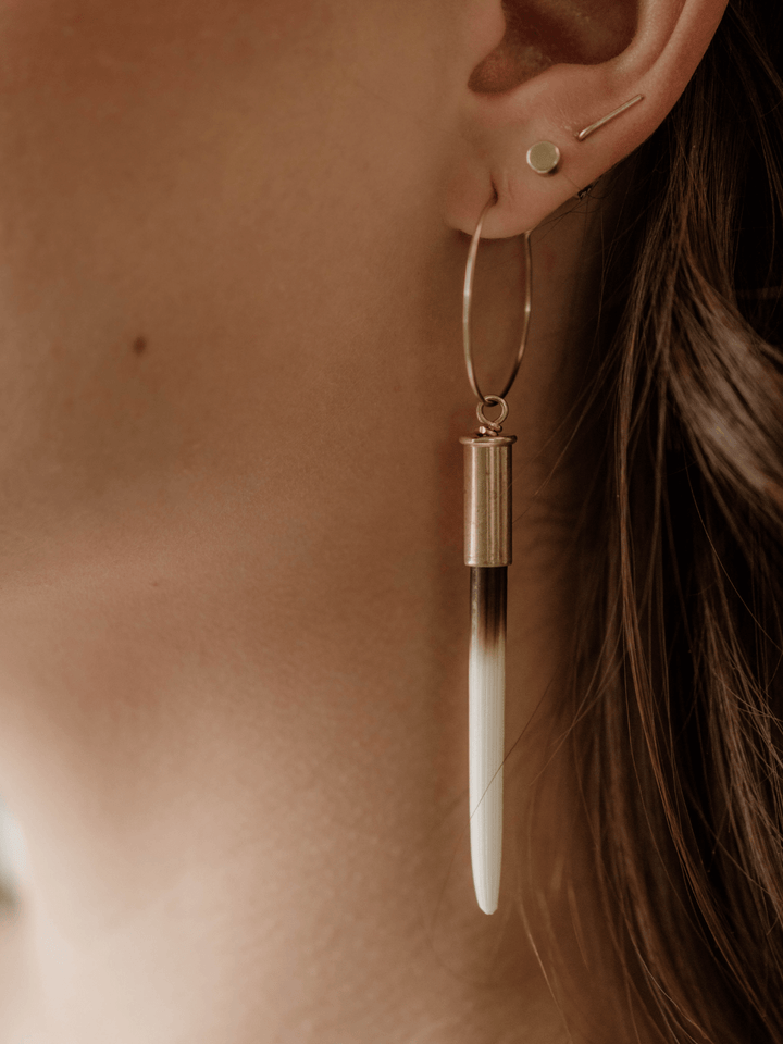 The Original Beth Dutton Quill Hoop Earrings - Heyday